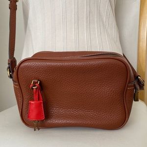 J crew brown leather crossbody